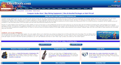 Desktop Screenshot of divebooty.com